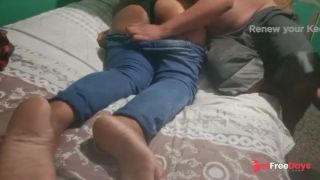 Stepsister arrives tired and asks me for a massage        -1
