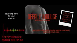Role Play DADDY COUNTING DOWN TO YOUR ORGASM TELL ME YOUR A GOOD GIRL (AUDIO ROLEPLAY)-0