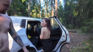 Lika Li - Flexi Teen Fucked In The Ass On Roadside-5
