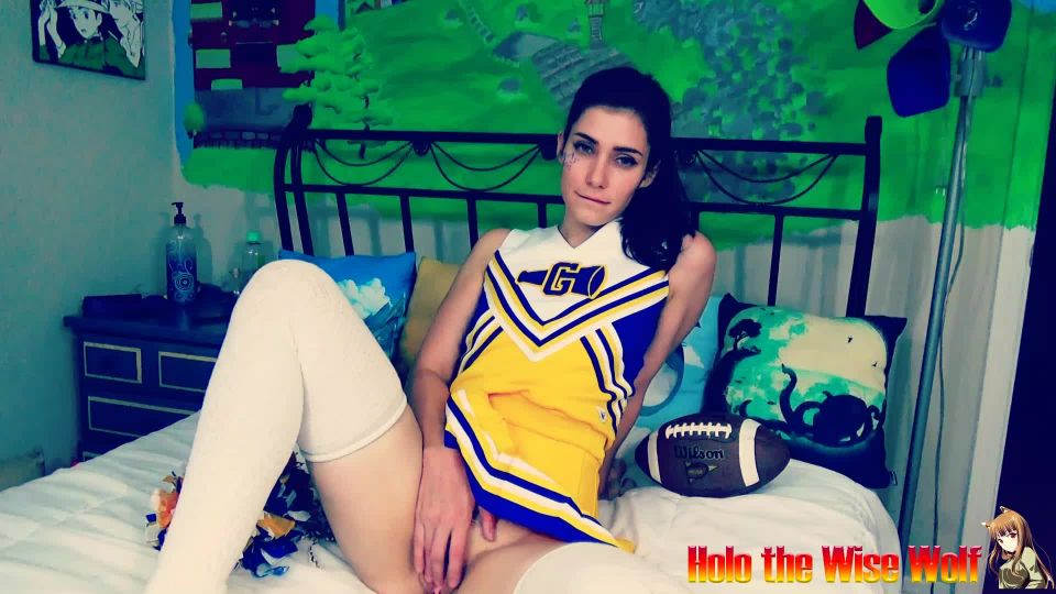 adult video clip 47 Holothewisewulf in cheerleader joi | joi | teen 