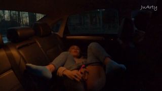 Playing With My Pussy And Lush In The Back Seat Of The Car  Juarty-4