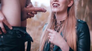 Clothedpleasures - Blowjob In The Woods With Huge Cum In Mouth (Pornstar)-9