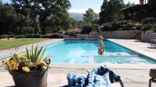 Caroline Zalog: Poolside Dad's Friend Roleplay | Full HD-2