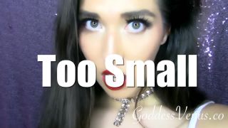 free porn video 3 GoddessVenus - Too Small Mesmerizing on fetish porn feet fetish xxx-9