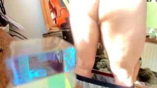 Moaning sunbathing while james is watching playful-7
