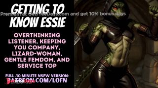 [GetFreeDays.com] F4A Getting to Know Essie - PATREON PREVIEW YUAN-TI MONSTER GIRL DND SCALIE FDOM RP Adult Clip April 2023-6