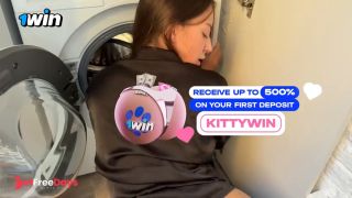 [GetFreeDays.com] Stepbrother Take Off Step Sis Panties And Fuck Her While She Cant Get Out Of The Washing Machine Sex Film November 2022-5