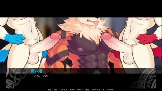 Cartoon Pleasant service with two rabbits.Flaming Flagonpart21-7