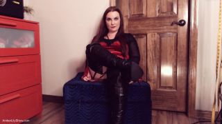 online clip 15 The AmberLily Show Fetish Emporium - Be My Boots Helper Footboy - licking - pov femdom por-1