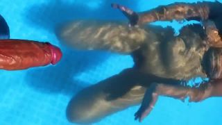 Sensual Skinny Dipping Leads To Facial On Hot, Tan Young Milf 720p-4