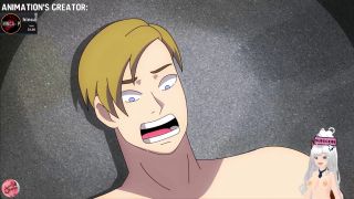 Jazziuu - Lyon from Resident Evil fucks busty zombie girl eager for cock (Hinca animation) - Jazziuu-9