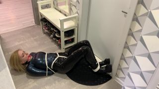 clip 45 may kendriv sex video bdsm Latex Slut Ballgagged And Drooling Then Bounded, bdsm on bdsm porn-8