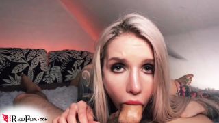 RedFox XXX - Blonde Blowjob Cock Neighbor And Handjob After The Date  | red fox | babe big ass girl blowjob-5
