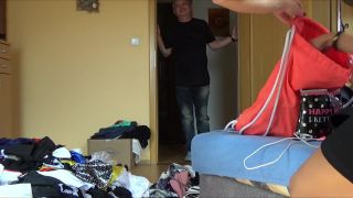 Amar babysitter teen changing room voyeur dreams from the hidden camera!-5