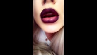 Miss Laura - mistresslaura11 () Mistresslaura - video one for the lip lipstick addicts fetish lips lipstick femdom tease 29-09-2017-9