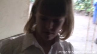 adult video clip 8 My Spanking Roommate – MP4/Full HD – Clare Fonda – Clare Spanked From Neighbor on bdsm porn first time femdom-1