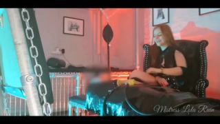 MistressLolaRuin - I Get To Relax Whilst My Poor Mummified Slave Is Bound Down Tightly And Milked - Femdom-7
