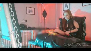 MistressLolaRuin - I Get To Relax Whilst My Poor Mummified Slave Is Bound Down Tightly And Milked - Femdom-9