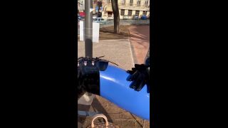 Walking in latex clothes in Prague[watch FreeFans.tv - best OnlyFans leaks]-6