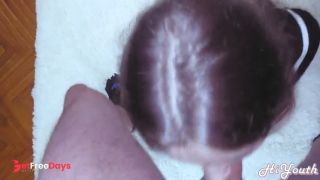 Pov Blowjob from Russian Slutty Girlfriend Who Loves Swallow Cum-5