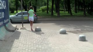 Anna Nude Girl In Citys - Public-5