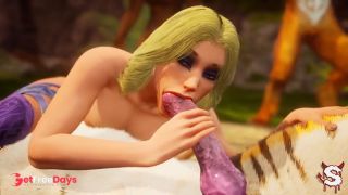 [GetFreeDays.com] Busty blonde gets cum in a furry gangbang that cums on her face in Wild Life hardcore sex Porn Leak October 2022-4