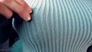 Lorena Brink - Big Tits Playing Teasing in a Tight Knitted Sweater - Handpicked Jerk - Off Instruction - Fapping-2