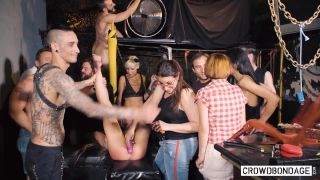 Barbie Sins, Juan Lucho - Hard BDSM Orgy Merciless Sex On...-5