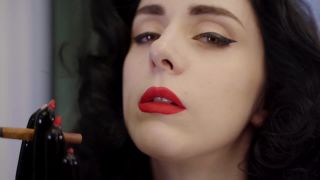 online video 27 mona wales bdsm Miss Ellie Mouse – Shiny Latex and Cigarette Smoke, glove fetish on gangbang xxx-1