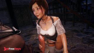 [GetFreeDays.com] The tavern-owner girl strokes the visitors cock, then sits on it. 3D Full HD Sex Leak November 2022-5