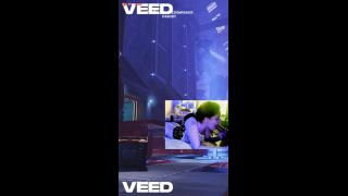 WIDOWMAKER PARODY OVERWATCH BLUE EXOTIC PORN-7