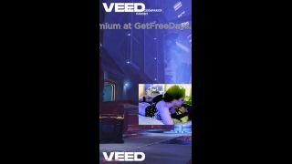 WIDOWMAKER PARODY OVERWATCH BLUE EXOTIC PORN-8