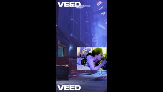WIDOWMAKER PARODY OVERWATCH BLUE EXOTIC PORN-9