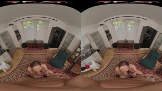 Big Ass FuckPassVR - Stacy Cruz, brunette bombshell, flirts on Rozvadov streets, leading to a steamy 8K VR hardcore fucking invite-2