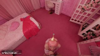 Virtual Reality VR Conk: Princess Bubblegum from Adventure Time Gives a Sloppy Blowjob in a Cosplay Parody | HD Porn-0