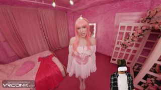 Virtual Reality VR Conk: Princess Bubblegum from Adventure Time Gives a Sloppy Blowjob in a Cosplay Parody | HD Porn-3
