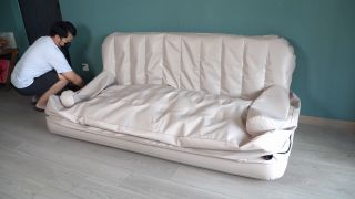 Steel hook gun machine breathing bag.-9