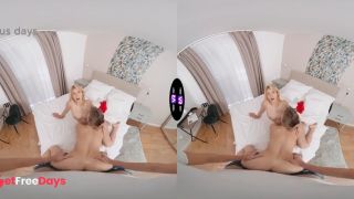Horny Slut Distracts Her Best Friends Man With A Juicy Blowjob - TmwVRnet-6