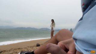 Katty West,DisDiger - Hi, Can I Help You Cum? - Public Cock Flashing On Public Beach-2
