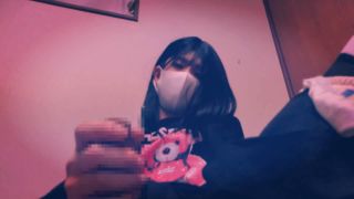 Crossdresser Masturbate Facial Cumshot Bukkake.-5