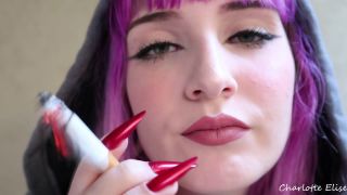 free porn clip 4 Charlotte Elise – Intense Worthless Loser Smoke Humiliation on smoking femdom titjob-4