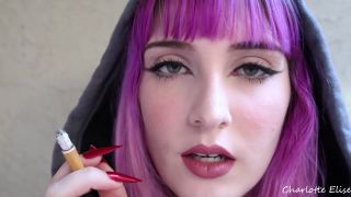 free porn clip 4 Charlotte Elise – Intense Worthless Loser Smoke Humiliation on smoking femdom titjob-7