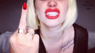 The GOLDY rush – You Are Stupid Retard Worship My Middle Fingers and Loser Sign JOI.-3