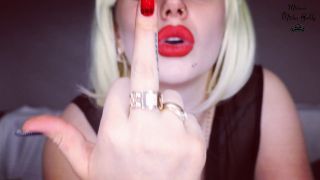 The GOLDY rush – You Are Stupid Retard Worship My Middle Fingers and Loser Sign JOI.-6