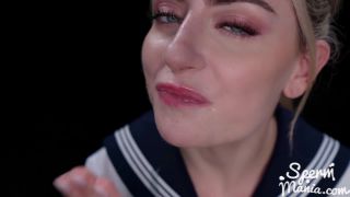 Emily Belle Swallows Tons Of Thick White Cumshots Quick V...-6