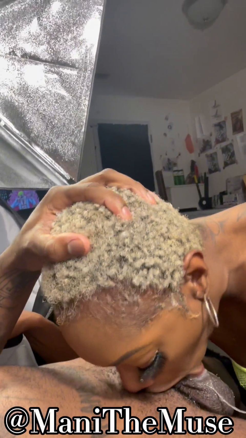 Mani Muse Hot Ebony Throat Fucked by BBC POV 1920p Explicit