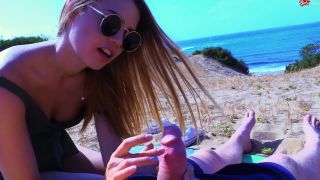 Jamie Young - German Teen Amateur Sex On The Beach (Teen)-1
