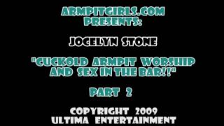 online clip 39 Jocelyn Stone - Cuckold Armpit Worship and Fucking in the Bar [SD 188.5 MB] - pussy licking - cumshot feet fetish xxx-3