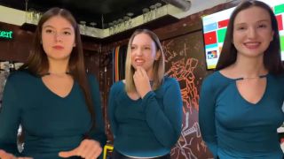 Mary Moody Teases Her Pussy In Solo Girl Video brunette Mary Moody, Masturbating-7