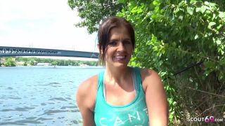 GERMAN_SC0UT - Big Ass Bbw Mature Mom Talk To Fuck At Street Casting - Outdoor-1